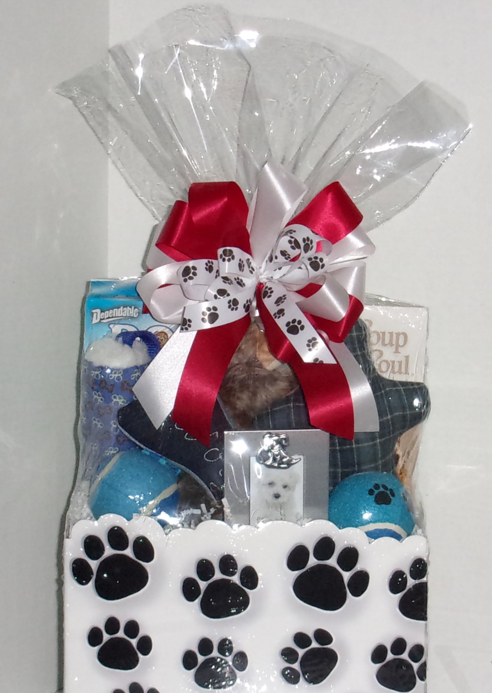 Paw print basket discount